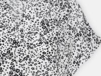 Блузка с коротким рукавом и цветочным принтом