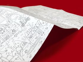 Раскраска складная "Канал Грибоедова" А2