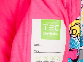 Комбинезон детский текстильный с полиуретановым покрытием для девочек