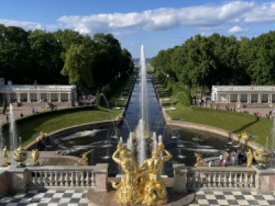 Великолепный Петергоф: Большой дворец, Малый дворец, парк, фонтаны