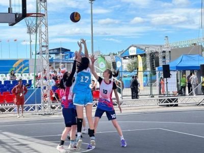 Стартовали матчи по баскетболу 3 х 3 игр «Дети Азии» в Якутске