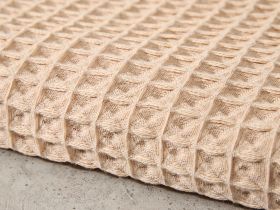 Полотенце вафельное Lorgo, песок