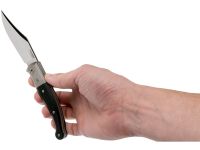 Складной нож LionSteel Gitano, сталь Niolox, рукоять Black G10