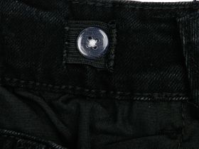 Брюки текстильные джинсовые для девочек