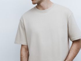 Базовая футболка, Бежевый