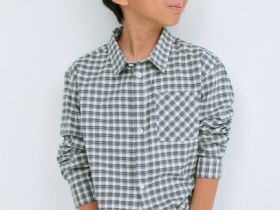 Рубашка для мальчиков, Серый