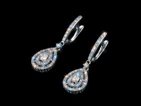 Серьги из белого золота э4012сг11180500