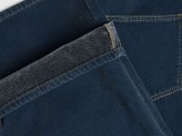 Бархатные джинсы, Синий
