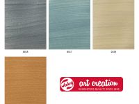 Набор красок для декорирования Talens "Art Creation Metal" 4 цв*30 мл Specialties