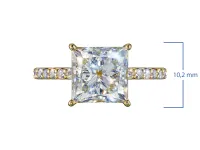 Кольцо из желтого золота э0312кц11231153