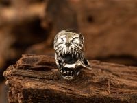 Бусина для темляка Веном, мельхиор