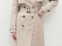 Классический тренч в длине миди