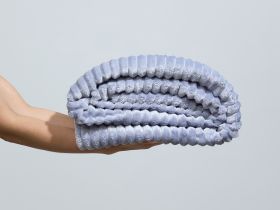 Плед Amanda, голубой