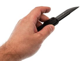 Складной нож Maxace Capsule-2, сталь 10CR15COMOV, рукоять G10, черный