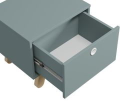 Тумба прикроватная Анджи 48x45 Серо-зеленый