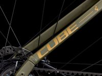 Дорожный велосипед Cube Hyde Pro, год 2025, цвет Зеленый-Желтый, ростовка 22