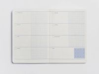 Еженедельник недатированный FALAFEL BOOKS А5 Rose Squares