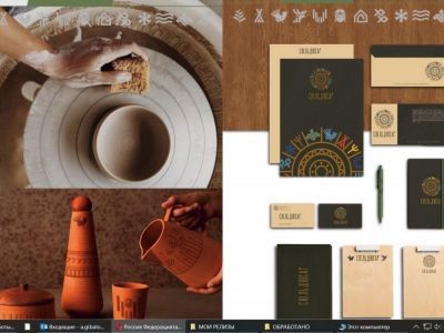 Сразу для двух сел Мирнинского района разработан  фирменный стиль