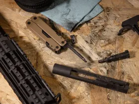 Мультитул Leatherman Super Tool 300 M Tan с нейлоновым чехлом