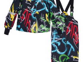 Комплект текстильный с полиуретановым покрытием для мальчиков: куртка, полукомбинезон