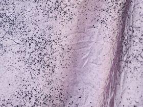 Платье с принтом из жатого сатина, Розовый