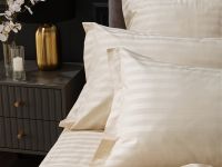 Постельное белье Ecru, страйп-сатин 40156