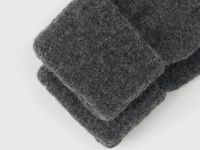 Вязаные перчатки, Серый