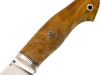 Нож Спартак, сталь D2, рукоять карельская береза