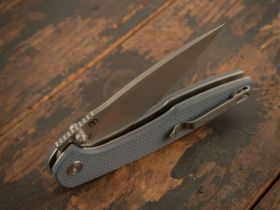 Складной нож CJRB Centros, сталь D2, рукоять G10, Blue