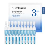 Сыворотка для сужения пор с ретинолом numbuzin No.3 Blue Bio-Retinol Pore Refining Serum 10 шт*1,3 мл