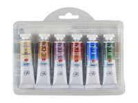 Набор акварели "Белые Ночи" Палитра Петербурга, 6 туб x10 мл, пластиковый коррекс