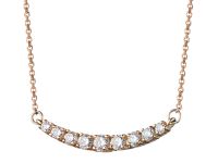 Колье из желтого золота с бриллиантами э0301кл09168700