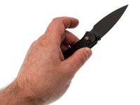 Складной нож Civivi Qubit, сталь 14C28N, рукоять алюминий, черный