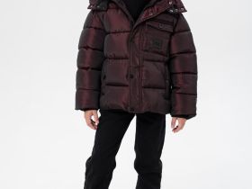 Комплект трикотажный для мальчиков: шапка, снуд