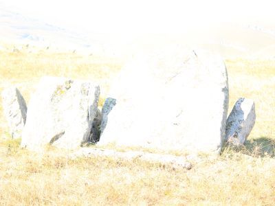 Две надмогильные стелы