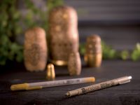 Ручка гелевая STARDUST золото