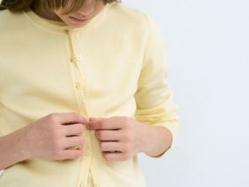 Кардиган для девочек, Желтый