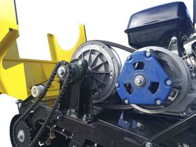 Мотобуксировщик РЫБАК PK 13 л.с. (короткая база 1230мм)