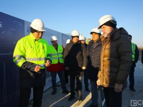 В Якутии завершили строительство первого элемента Ленского моста