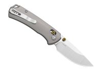 Складной нож Kizer T1 CD, сталь M390, рукоять титан, серый