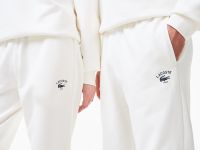 Спортивные хлопковые брюки Lacoste унисекс