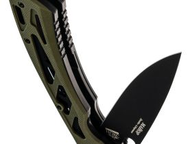 Складной нож НОКС Майор, сталь VG10, армейский нож, рукоять G10 олива