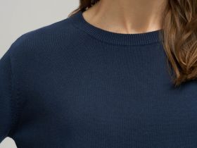 Джемпер полуприлегающего кроя из хлопка