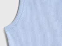 Майка в рубчик, Голубой