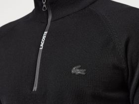 Мужской свитер Lacoste стандартного кроя из смеси шерсти и хлопка