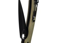 Складной нож Daggerr Arrow Olive DLC, сталь D2, рукоять G10