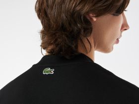 Мужская футболка Lacoste из плотного хлопка