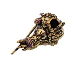 Бусина для темляка Дони, латунь