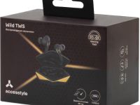 Наушники Accesstyle Wild Чёрные / Оранжевые