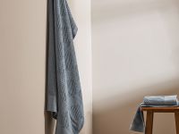 Полотенце махровое Zigzag, синее